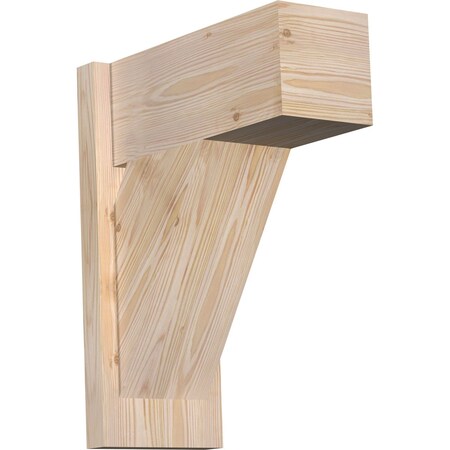 Ekena Millwork Traditional Block Smooth Outlooker, Douglas Fir, 7 1/2"W x 16"D x 20"H OUT08X16X20TRA05SDF